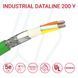 Кабель FABER INDUSTRIAL DATALINE P 200 FC Inst. (A) SFTP PVC Сat.5e 02X2XAWG22/1 cUL зелений