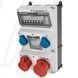 Модуль AMAXX 390x225 мм з роз'ємами 1xCEE16А3п 1xCEE32А5п 2xSchuko 1xRCD 40А 4п 0,03А 1xMCB32А3п/C 3xMCB16А1п/C IP44, 2, 1, 1, є, 40A 4p IFN=0.03 A, 3, 1, 1, 390x225