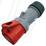Розетка кабельна PowerTOP Xtra з ErgoCONTACT 16A 3п 9г 400В, IP54, 16 A, 3, 400 В, 9г
