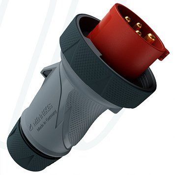 Штекер PowerTOP Xtra 16A 4п 6г 400В з ErgoCONTACT, IP67/IP69, 16 A, 4, 400 В, 6г