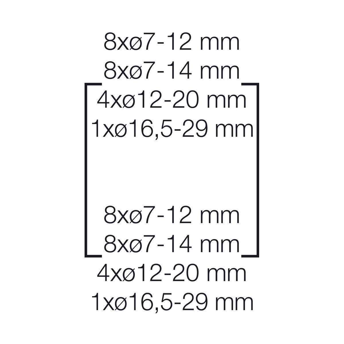 Розподільний щит KV 4548 з клемниками, 4х12 модулів, IP54 | HENSEL