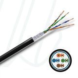 Кабель MARDAL ETH 200 HIGHFLEX SF/UTP 4X2XAWG26/19 PUR чорний