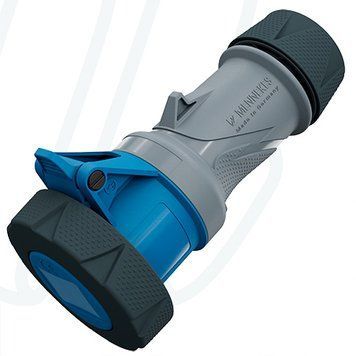 Розетка кабельна PowerTOP Xtra with ErgoCONTACT 16A 3п 6г 230B, IP67/IP69, 16 A, 3, 230 В, 6г