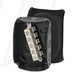 Розподільна коробка KF1010B 180x130x77 мм, IP66/67, з клемником 5х10 мм&sup2;, чорна RAL 9011 | HENSEL