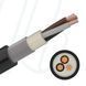 Кабель XLPE/PVC/SWA/PVC 0.6/1кВ BS5467H 04X70 (Class 2 CU) чорний