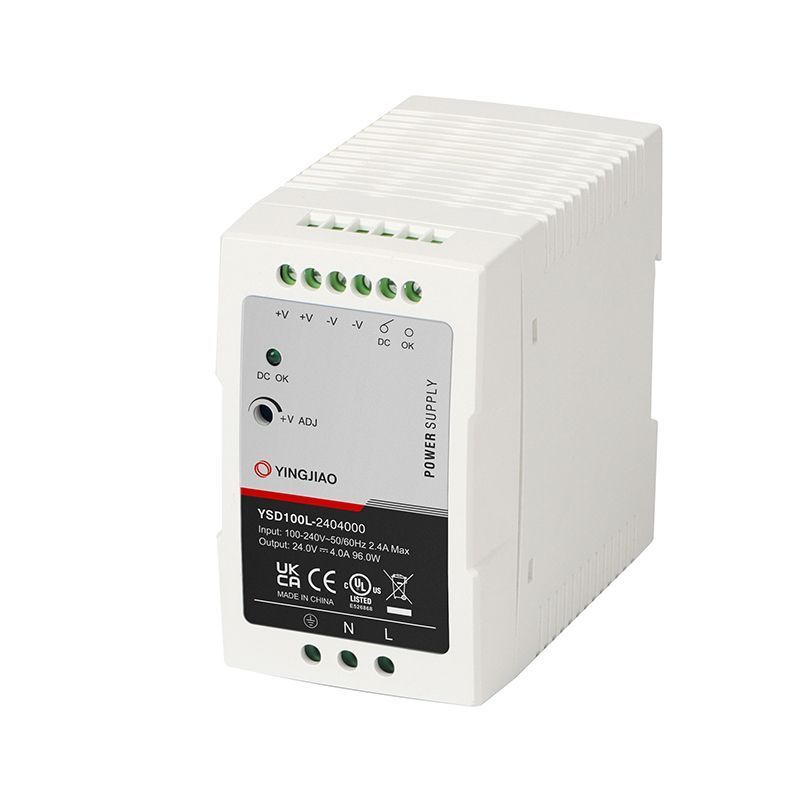 Блок живлення YSDL на DIN рейку / Uвх=100-240VAC / Uвих=12V / 90W