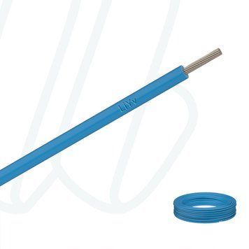 Провід LiYv 1X0,75 блакитний RAL0 5015