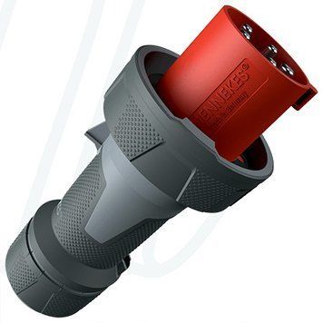 Штекер PowerTOP Xtra R 125A 5п 6г 400В, IP67, 125 A, 5, 400 В, 6г