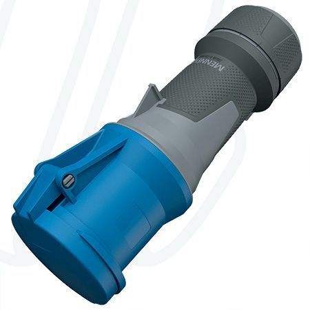 Розетка кабельна PowerTOP Xtra 63A 3п 6г 230В, IP44, 63 A, 3, 230 В, 6г