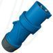 Штекер PowerTOP Xtra 16A 3п 6г 230B, IP54 синій, 16 A, 3, 230 В, 6г