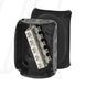 Розподільна коробка KF1616B 210x155x92 мм, IP66/67, з клемником 5х16 мм&sup2;, чорна RAL 9011 | HENSEL