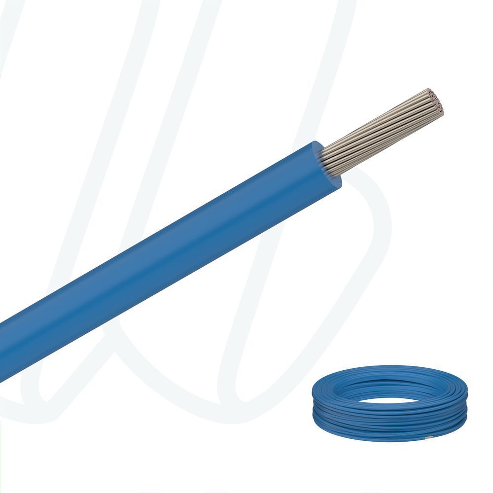 Провід MTW-TEW-HAR AWG14 (2.5мм&sup2;) синій RAL 5010