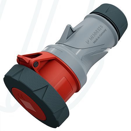Розетка кабельна PowerTOP Xtra with ErgoCONTACT 32A 5п 6г 400В, IP67/IP69, 32 A, 5, 400 В, 6г