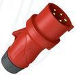 Штекер PowerTOP Xtra з ErgoCONTACT 32А 5п 6г 400В, IP54, 32 A, 5, 400 В, 6г
