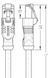 Патчкабель IE-RJ45SS8.002-0,3-IE-RJ45SS8.002/S620GY Cat.6A 0,5м сірий