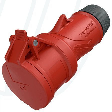 Розетка кабельна PowerTOP Xtra з ErgoCONTACT 32А 5п 6г 400В, IP54, 32 A, 5, 400 В, 6г