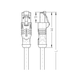 Патчкабель ПВХ особливо гнучкий RJ45-RJ45 Cat.5e 0,5м червоний &mdash; фото 2