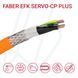 Кабель FABER EFK SERVO CP+ (04G2.5+(02X1.5)) 0.6/1кВ cUL 6FX8008-1BA21 помаранчевий