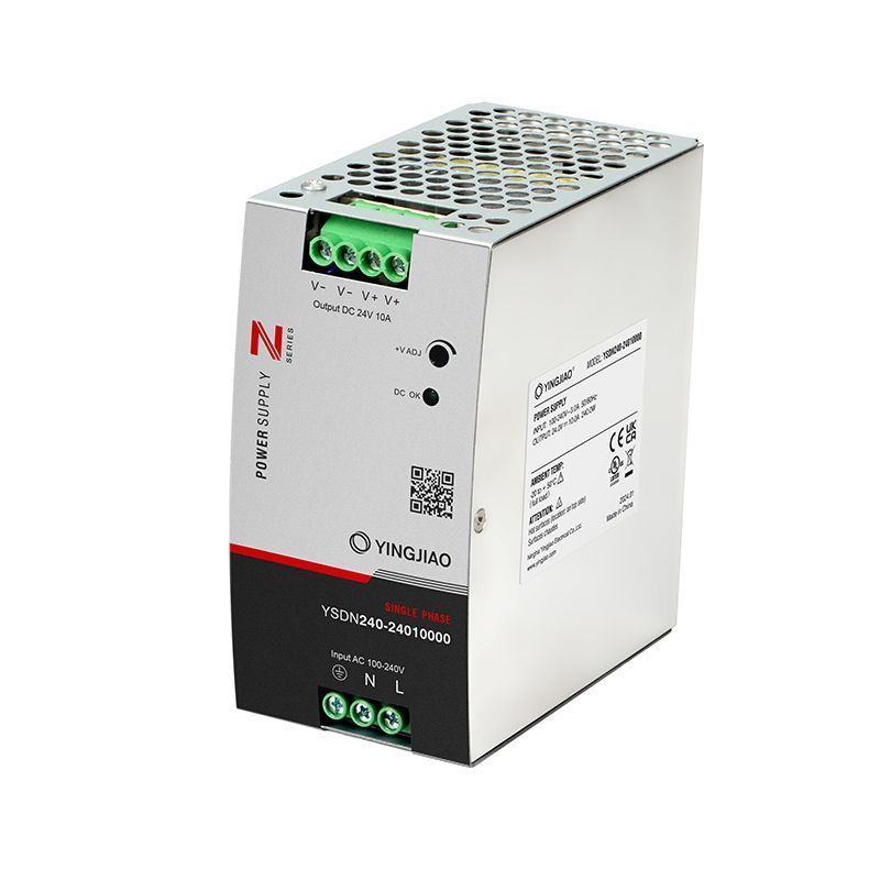 Блок живлення YSDN на DIN рейку / Uвх=100-240VAC / Uвих=48V / 240W