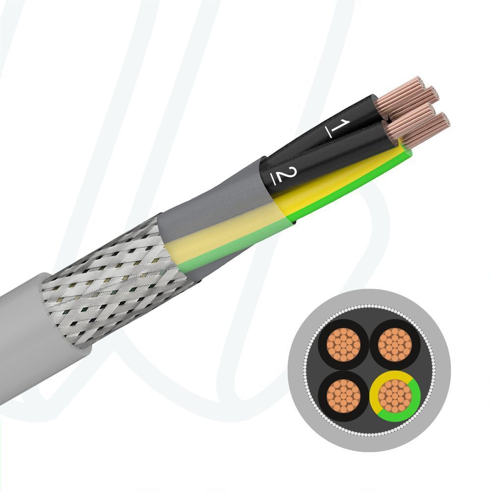Кабель LUTZE SILFLEX N (C) PVC MULTINORM 05G1.0 сірий