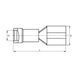KA2507FLS Плаский ізольований конектор 6,3x0,8 (гніздо) 1,5-2,5 мм&sup2; / синій