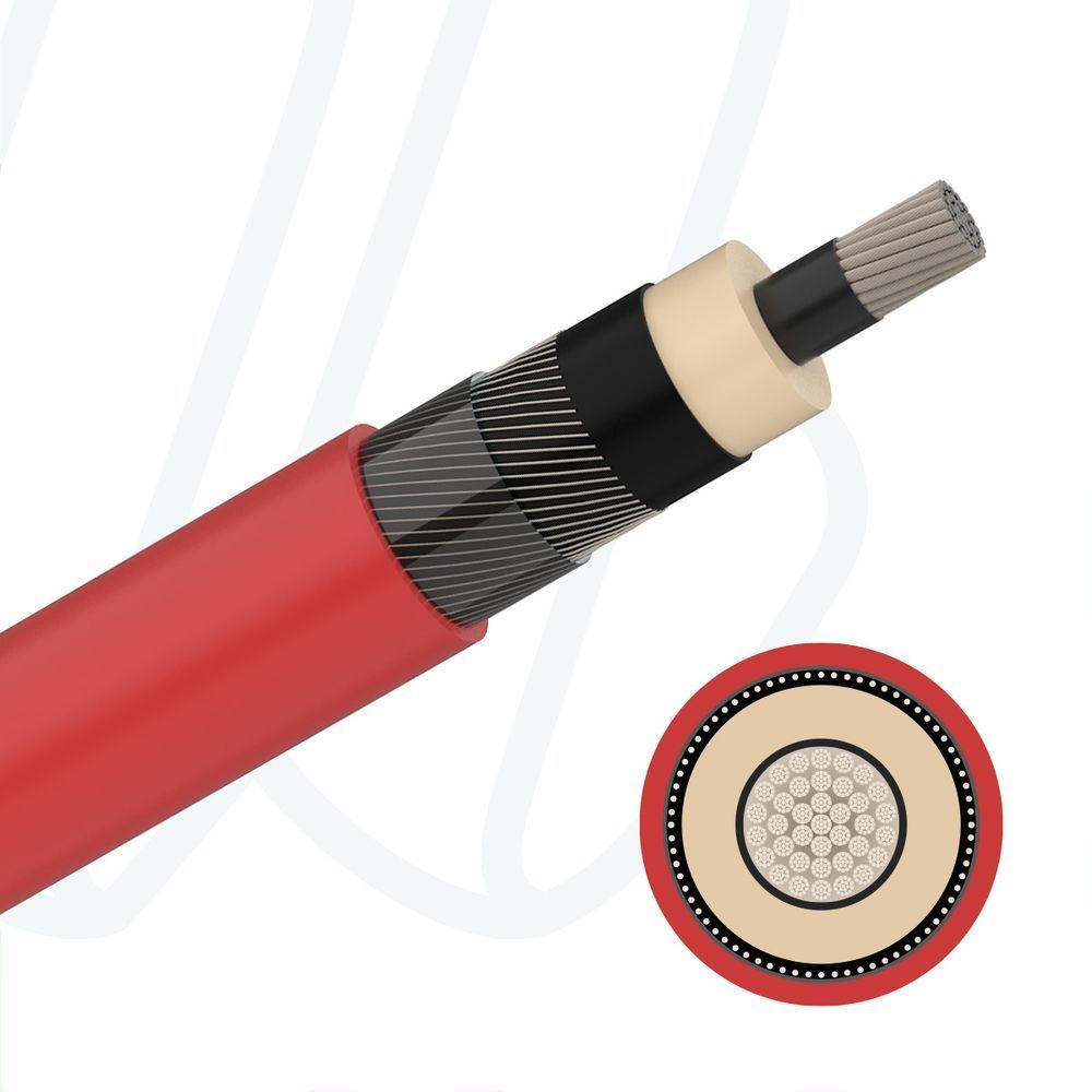 Кабель SUPREMINE (N)TMCWOEU 1X95/16 6/10 кВ червоний