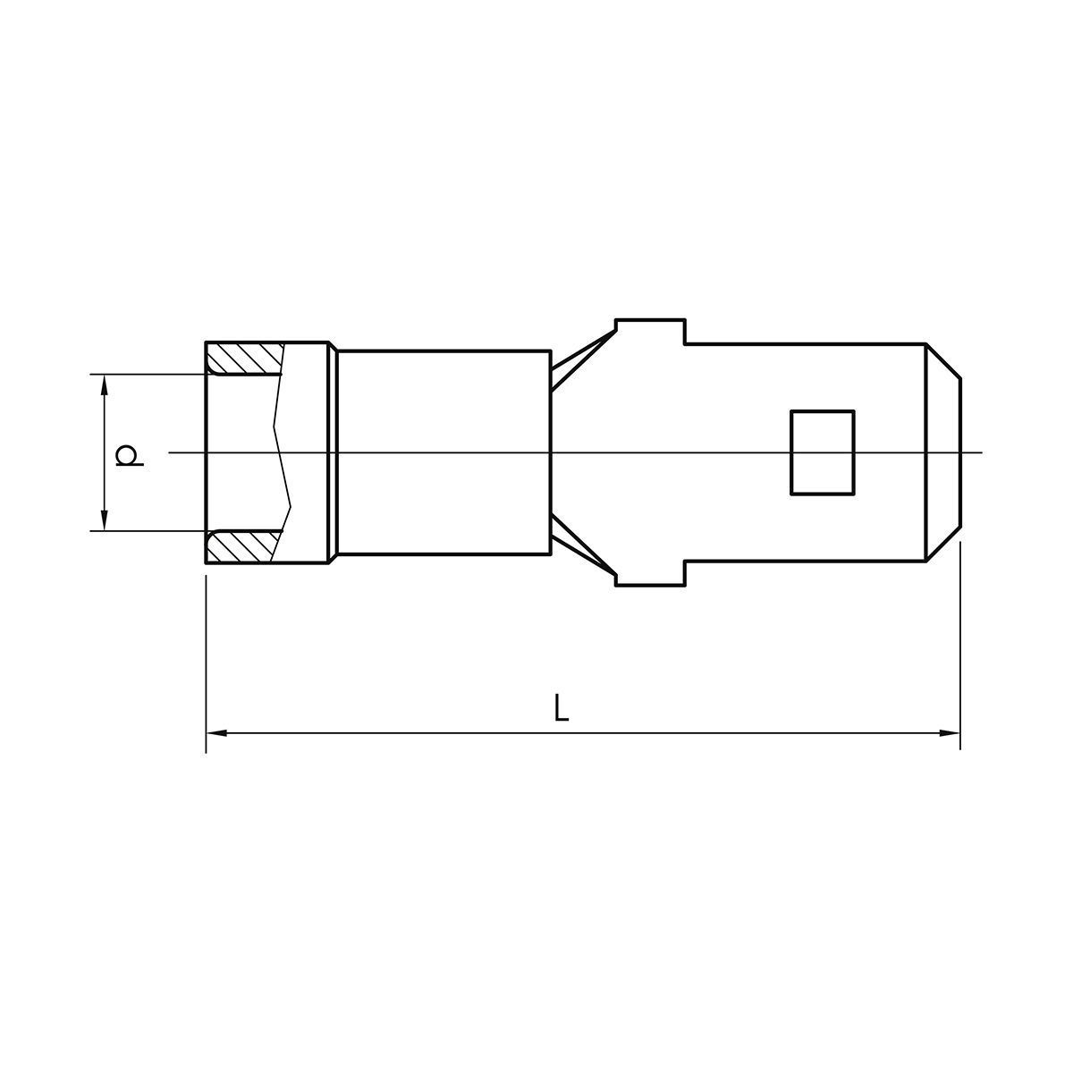 KA1507H Плаский ізольований конектор 6,3x0,8 (штекер) 0,5-1,5 мм&sup2; / червоний