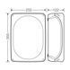 Розподільна коробка KF5000B 355x255x122 мм, IP66/67, без клемника, чорна RAL 9011 | HENSEL