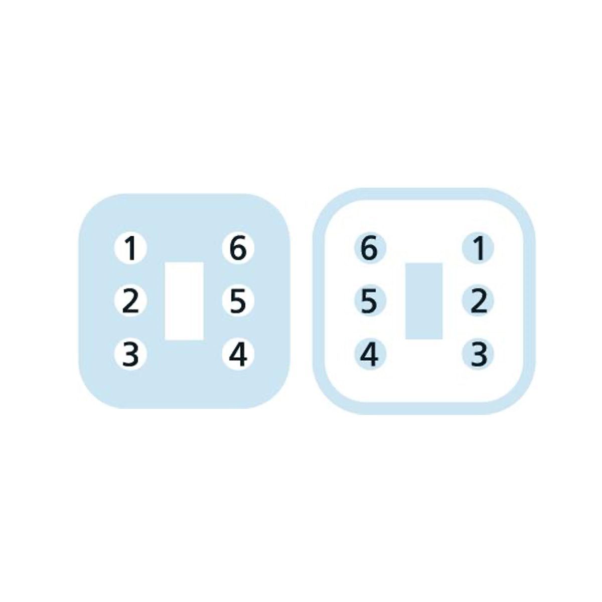 Кабель MA-ET06-6S-2-MA-ET04-6P/S370 ET, гніздо пряме, 6п, штекер прямий, 6п, PUR, 2м, чорний | ESCHA