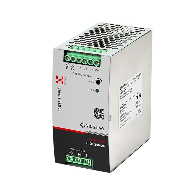 Блок живлення YSDH на DIN рейку / Uвх=100-240VAC / Uвих=48V / 240W
